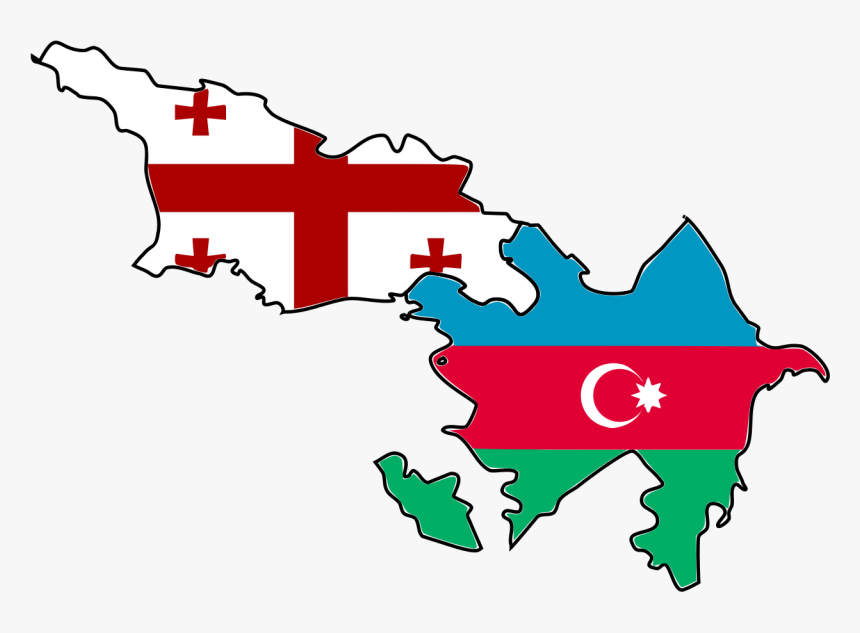 Azerbaijan And Georgia, HD Png Download