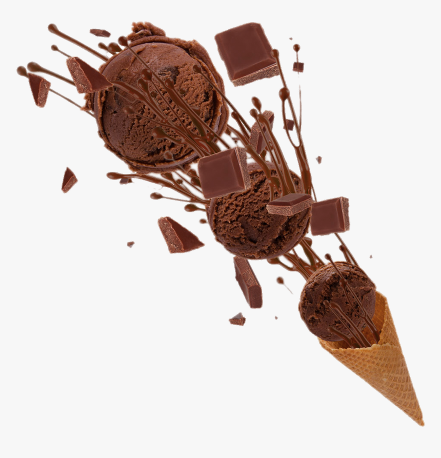 Cones, Chocolate, Ice Cream Png - Cone Ice Cream Png, Transparent Png