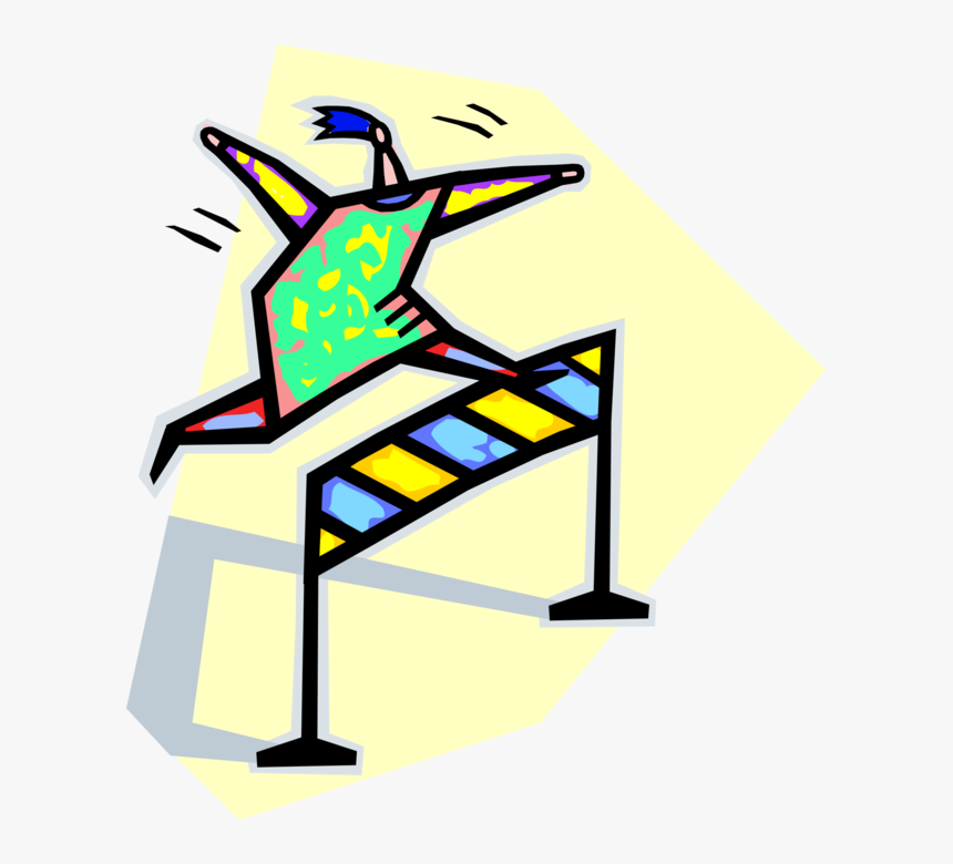 Vector Illustration Of Track And Field Athletic Sport, HD Png Download