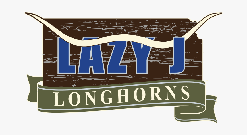 Lazy J Longhorns - Lazy J Cattle Brand, HD Png Download