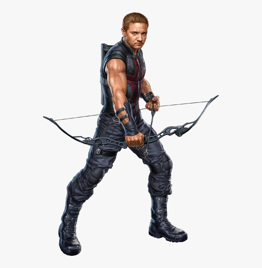Picture - Hawkeye And Black Panther, HD Png Download