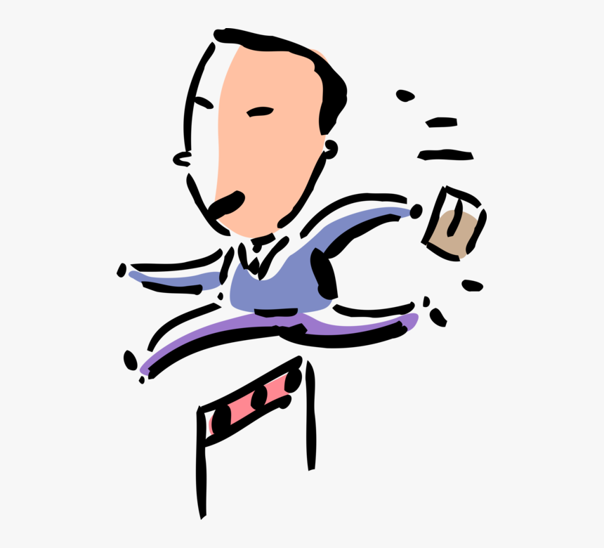 Vector Illustration Of Track And Field Athletic Sport, HD Png Download