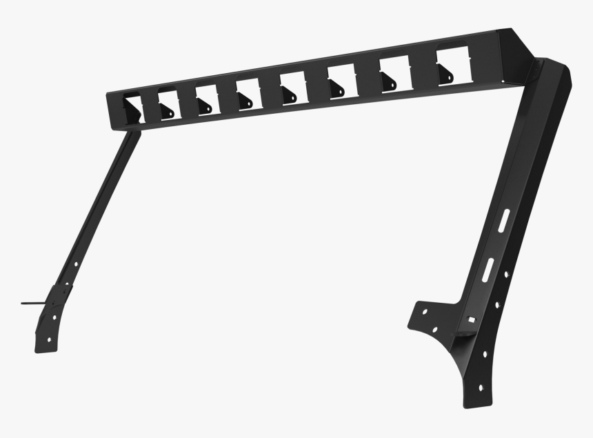 Go Rhino 738300t Black Windshield Light Mount Frame - Go Rhino Windshield Light Mount, HD Png Download