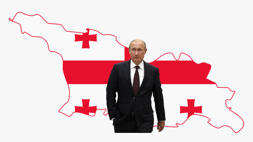 Russia Seizes More Georgian Land, Only 400 Meters Remain - Georgian Flag Png, Transparent Png
