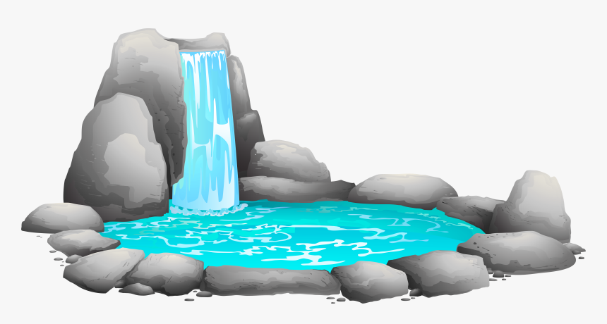 Waterfall Png Clip Art - Waterfall Clipart Png, Transparent Png