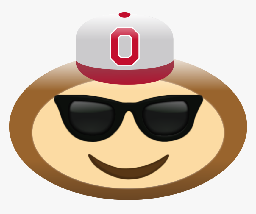 Brutus Buckeye Emoji, HD Png Download