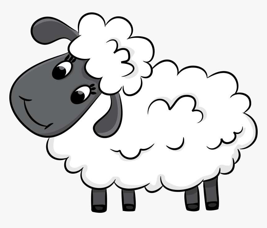 Transparent Sheep Cartoon Png, Png Download