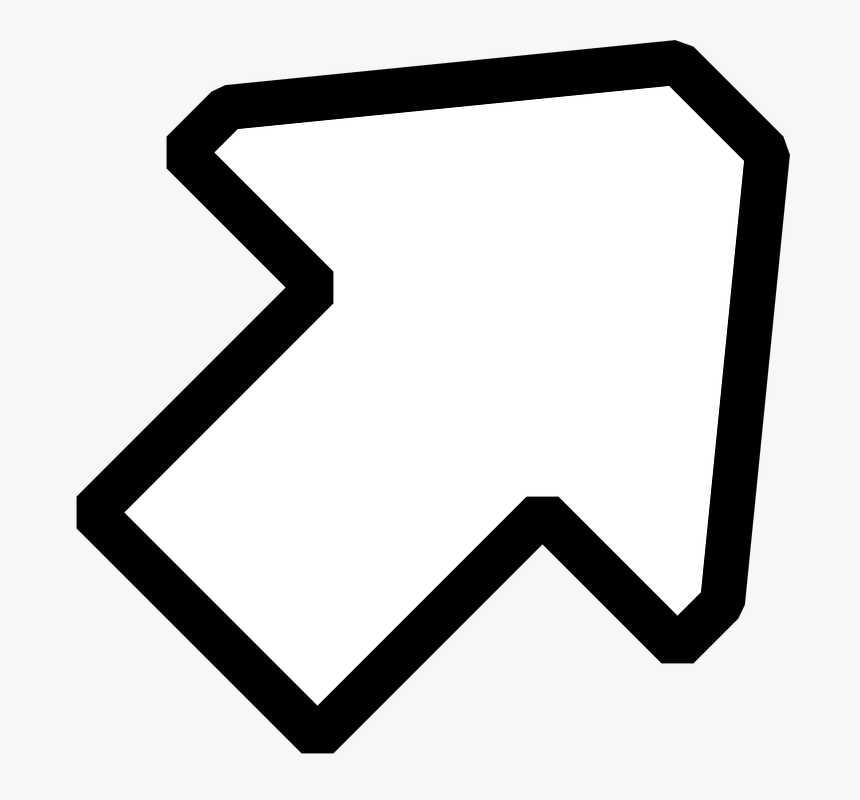 Black White Up Right Arrow Svg Clip Arts - Arrow Clip Art, HD Png Download