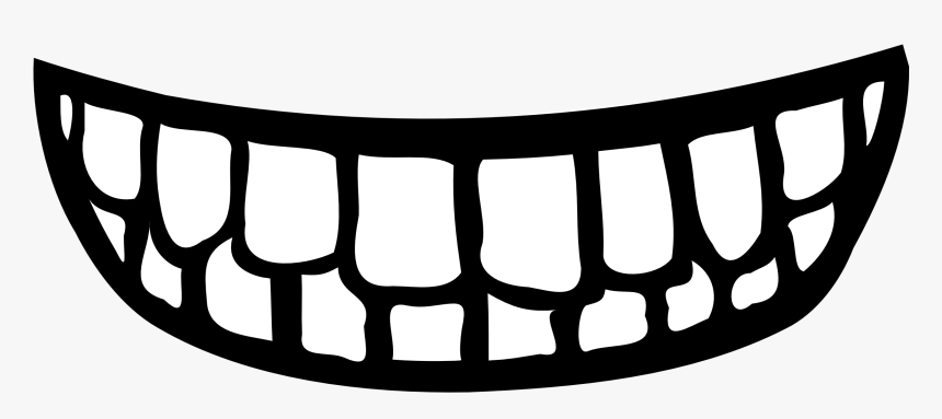 Mouth Smile Transparent Background Png - Teeth Clip Art, Png Download