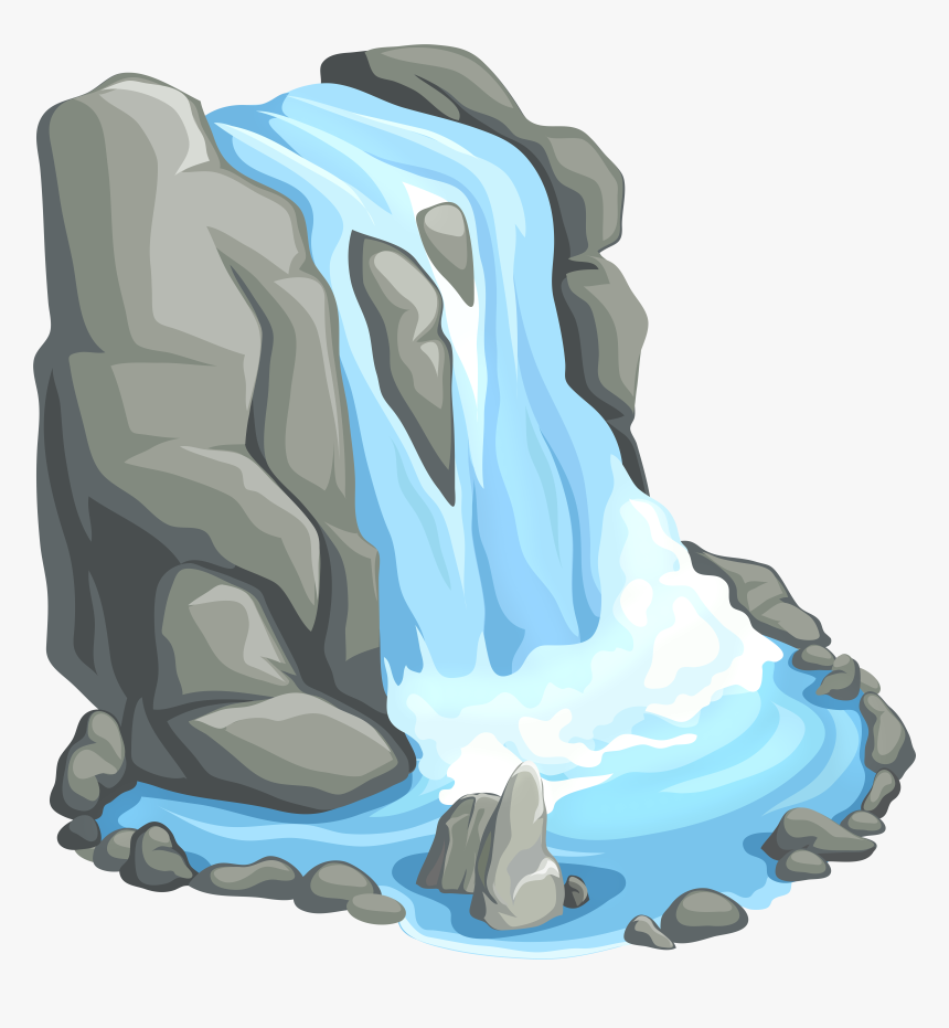 Waterfall Png Clip Art, Transparent Png