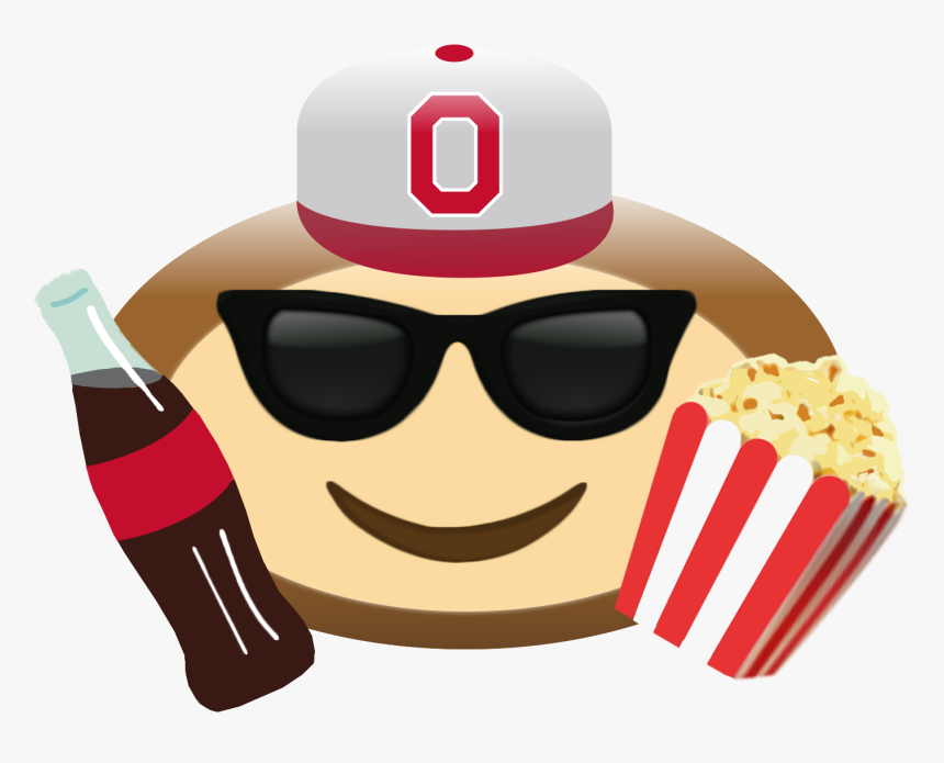 Brutus Buckeye Eating Popcorn, HD Png Download