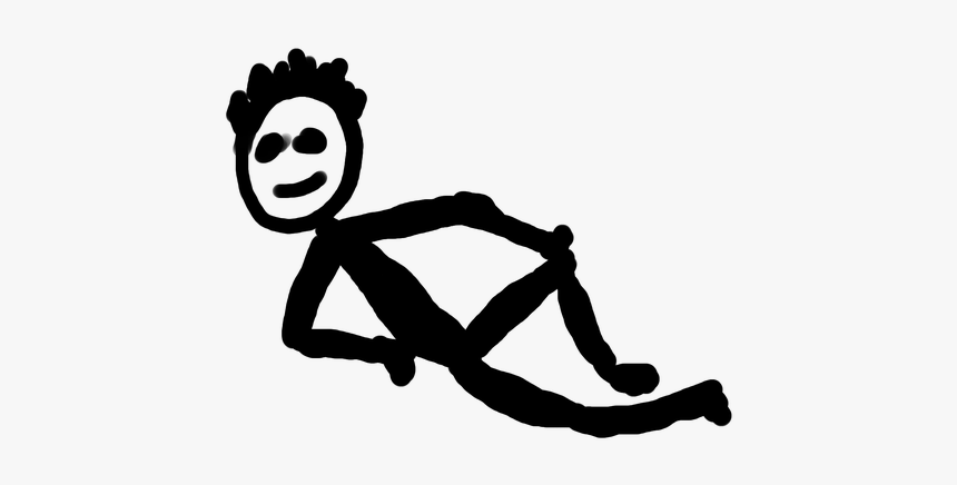 Man Laying Down Png - Laid Back Png, Transparent Png