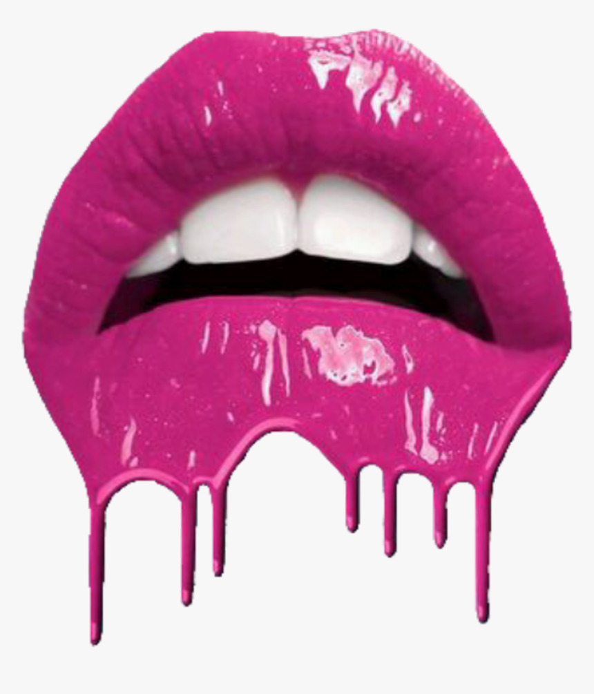 Lips Png -dripping Lips Png Transparent Background - Melting Lips Pop Art, ...