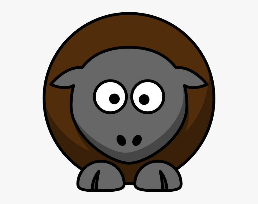 Sheep Cartoon Svg Clip Arts - Sheep .png Clipart Files, Transparent Png