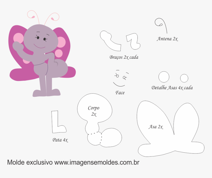 Molde Galinha Pintadinha - Molde Galinha Pintadinha Eva, HD Png Download