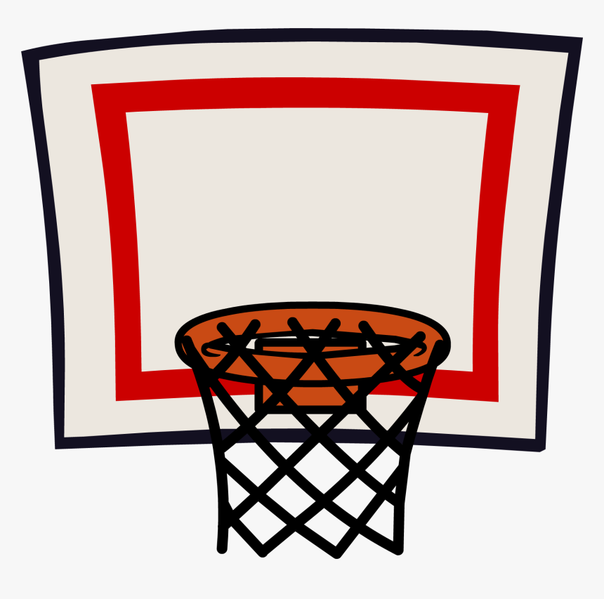 Basketball Hoop Clipart Png - Basketball Net Clipart, Transparent Png