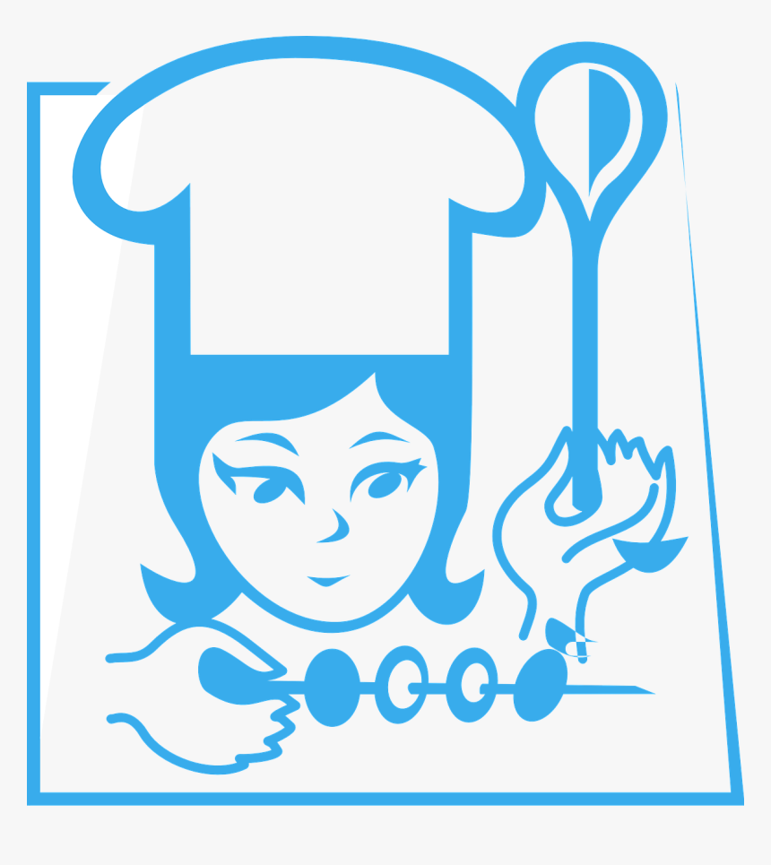 Transparent Woman Chef Png - Woman Chef Logo Png, Png Download
