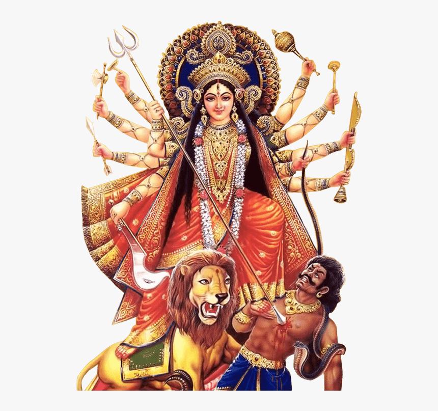 Durga Maa Png Hd, Transparent Png