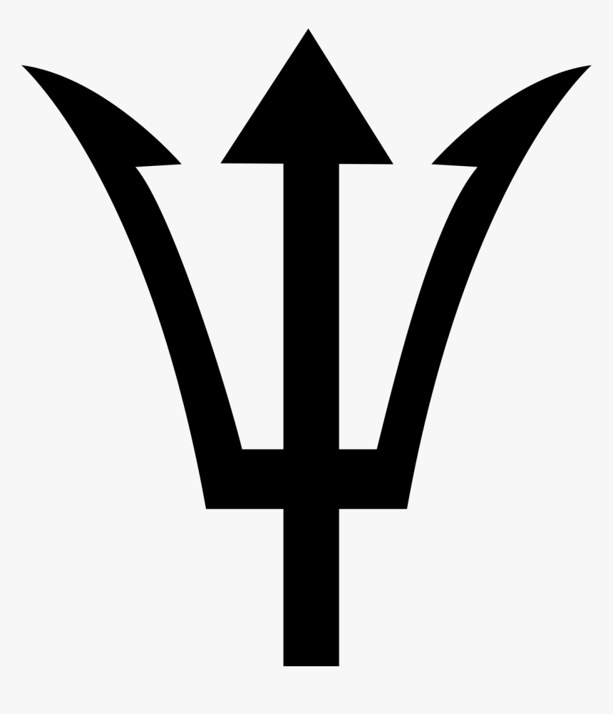 Poseidon Tridente Png, Transparent Png