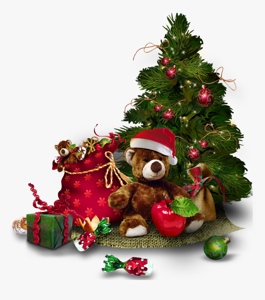 Merry Christmas Tree Png, Transparent Png