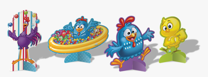 Decoração De Mesa Galinha Pintadinha Festcolor, HD Png Download