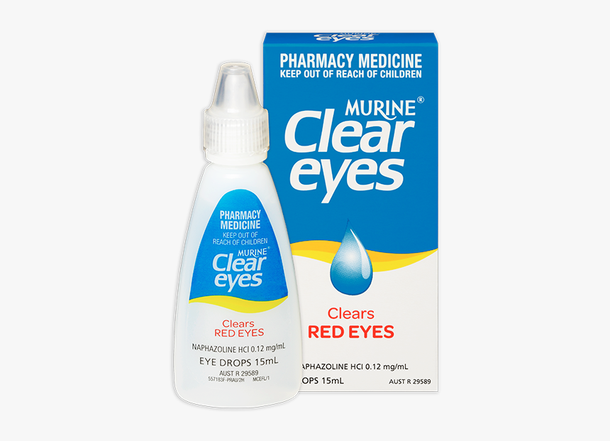 Clear Eyes Red Eyes, HD Png Download