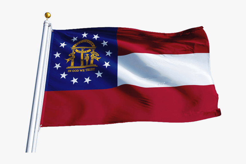 Georgia Insurance Adjuster License - Georgia State Flag, HD Png Download