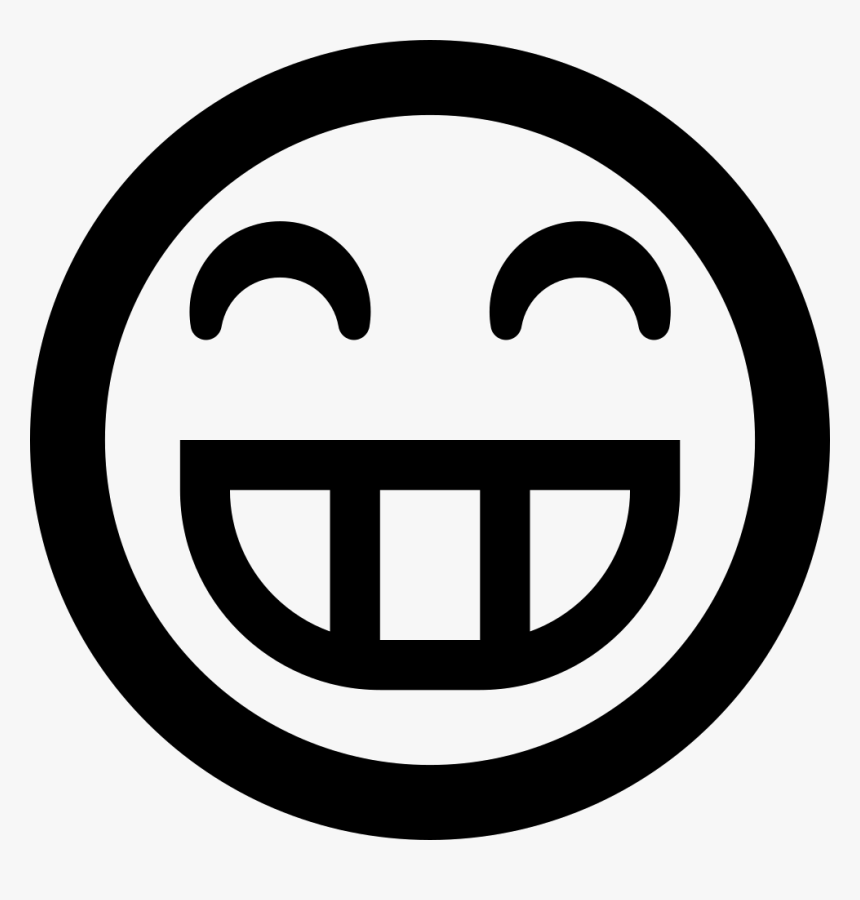 Transparent Smiley Face - Smiley With Teeth Logo, HD Png Download