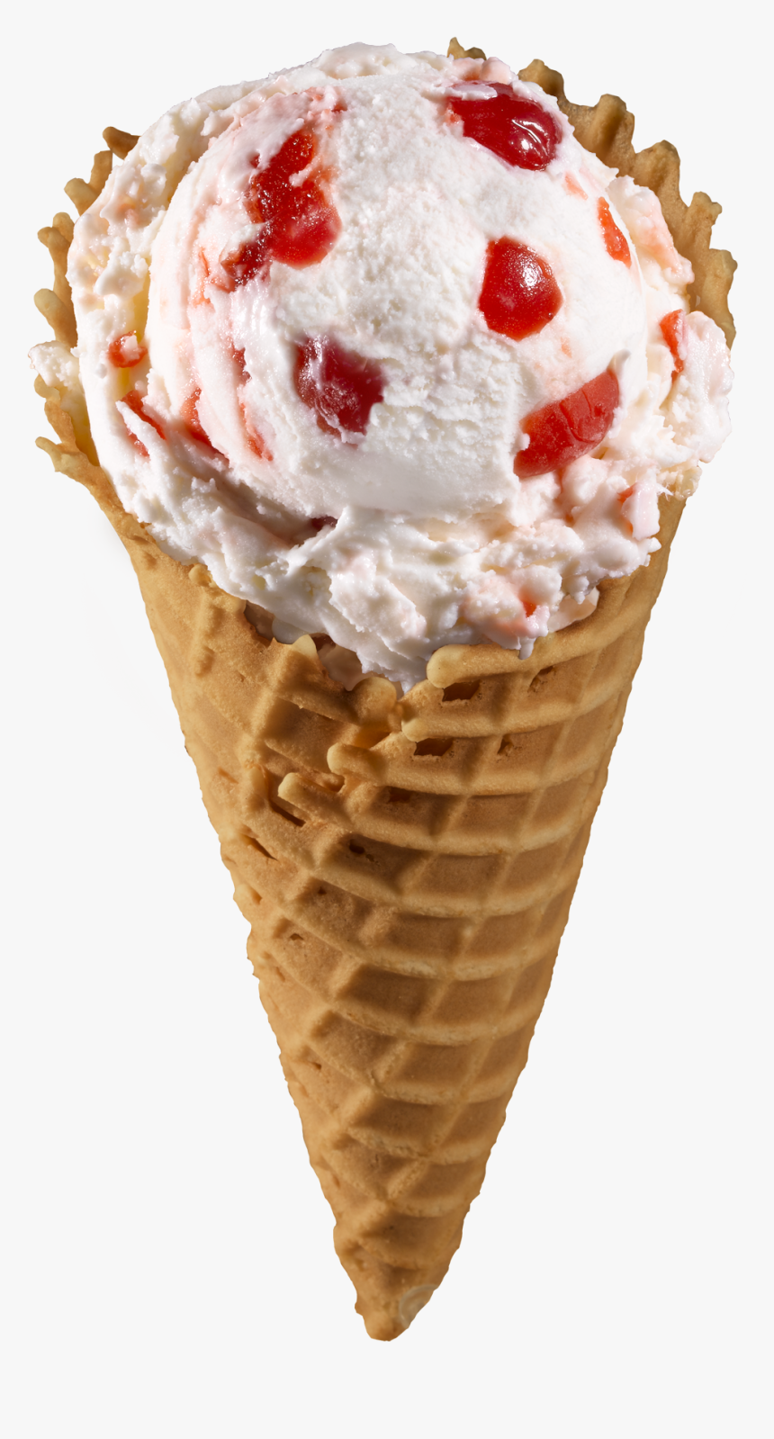 Transparent Waffle Cone Png - Ice Cream Cone Raspberry, Png Download