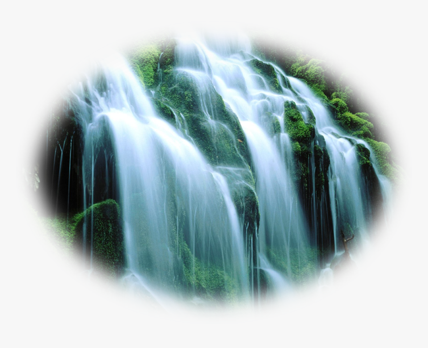 Waterfall Desktop Wallpaper Youtube - Water Falls In Blue Colour, HD Png Download