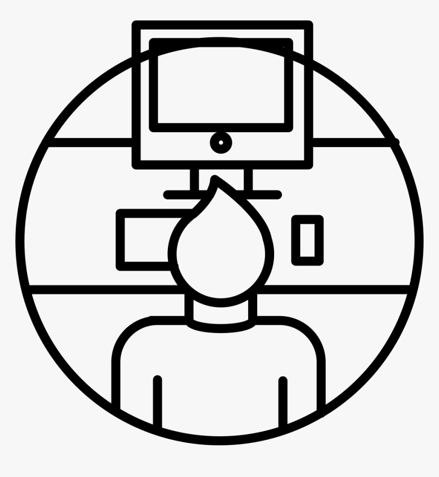 Person Working In Front Of A Computer - Zhiwa Ling Hotel Logo, HD Png Download