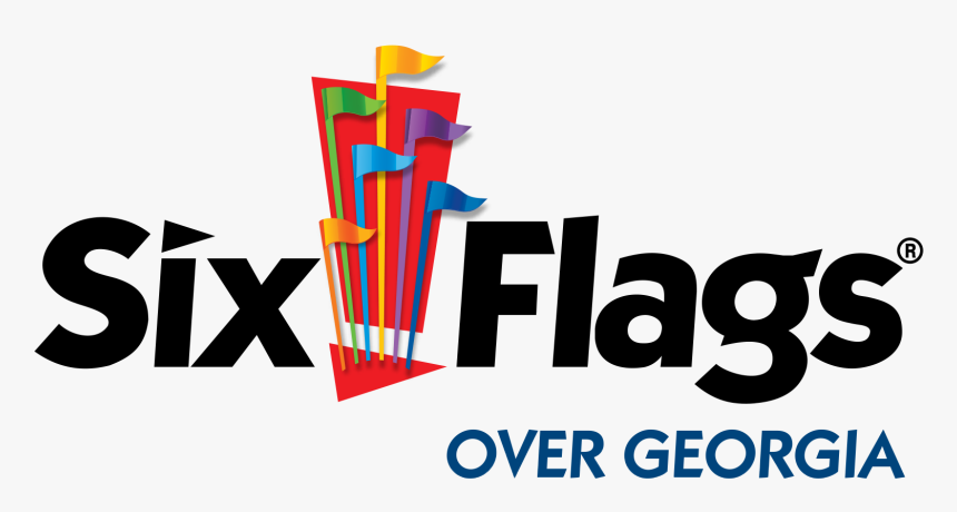 Georgia Flag Clipart Svg - Six Flags St Louis Logo, HD Png Download