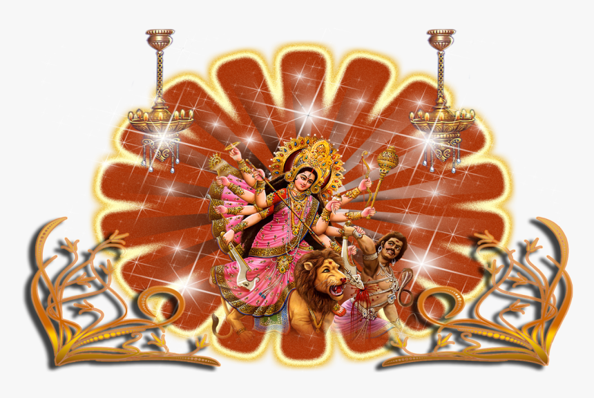 Png Durga Mata Background, Transparent Png