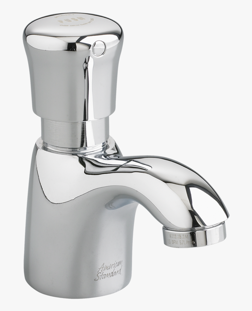 Pillar Tap Metering Faucet With Extended Spout, - American Standard Metering Faucet, HD Png Download
