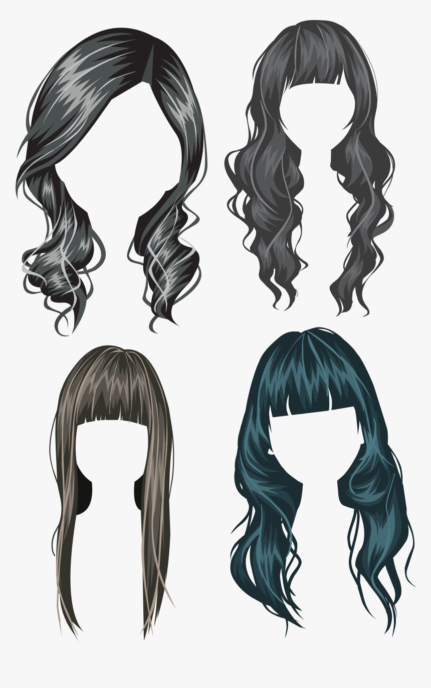 Hair Wig Png - Lace Wig, Transparent Png