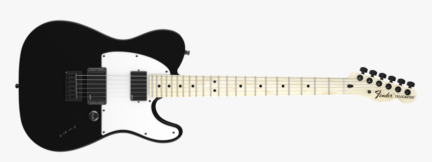Transparent White Guitar Png - Jim Root Telecaster Maple Fretboard, Png Download