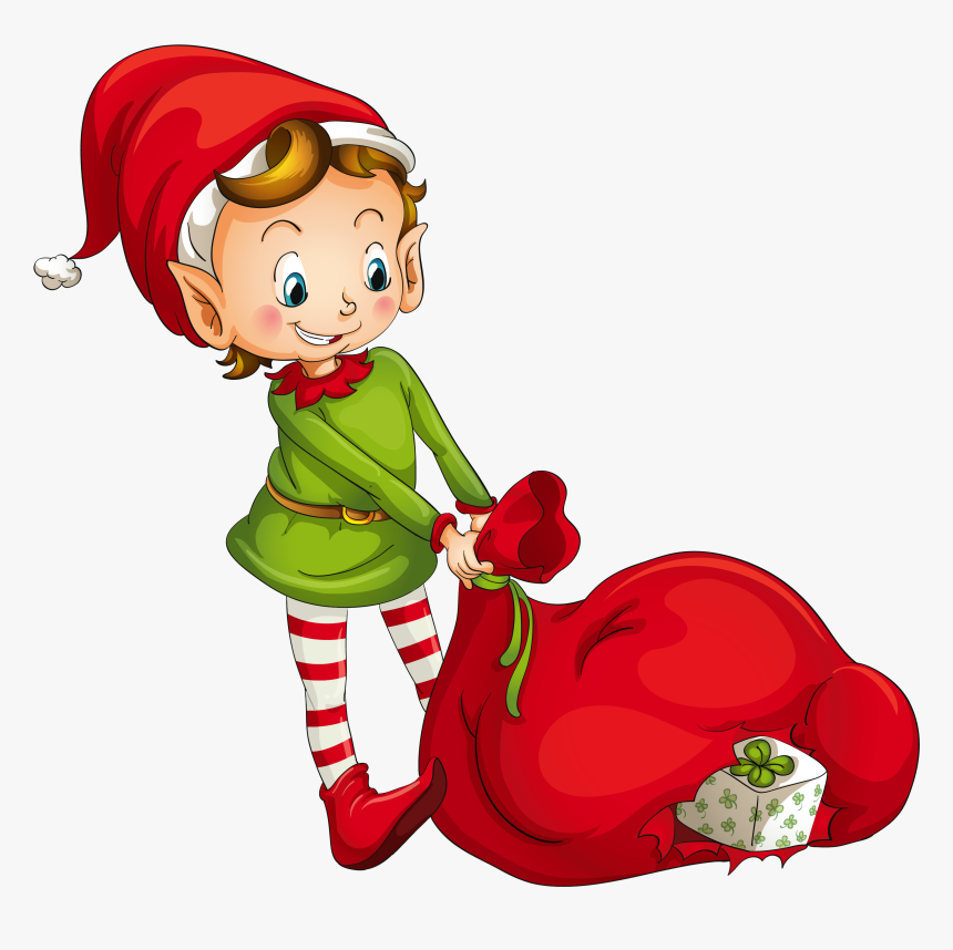 Elf Head Clipart Png - Elf Transparent Background, Png Download