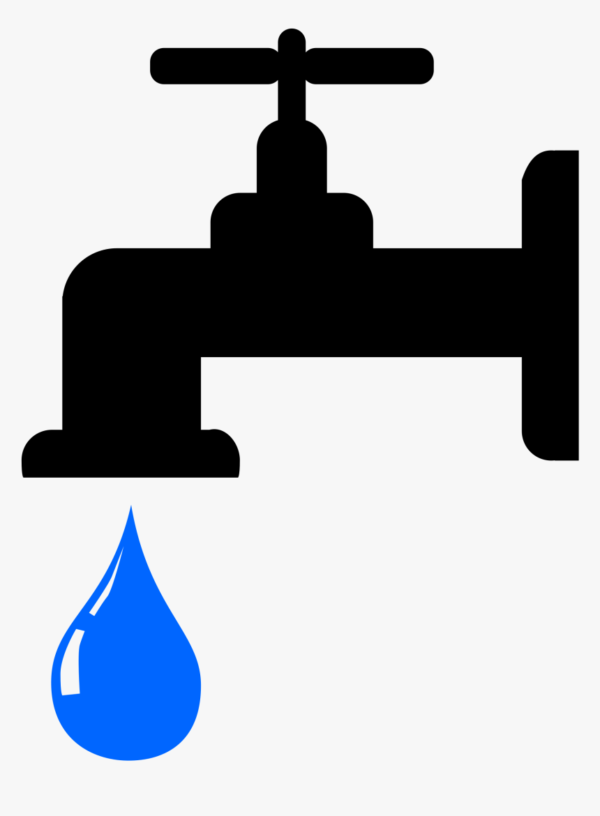 Tap Drop Clip Art - Save Water Clip Art, HD Png Download