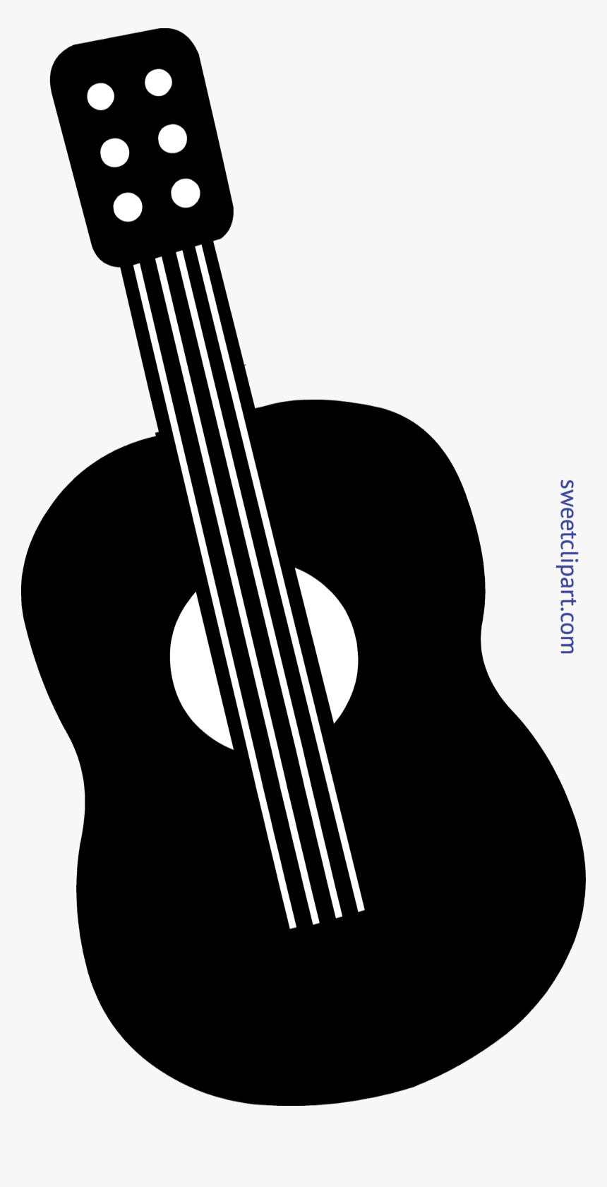 Acustica Silueta De Guitarra Png, Transparent Png
