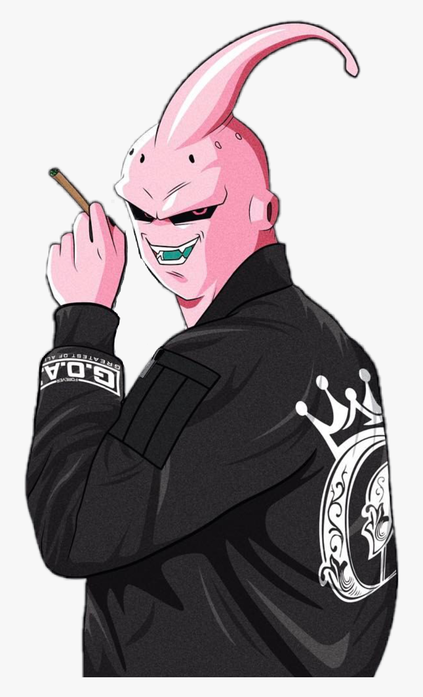 #buu #dragonball #dragonballz #dragonballsuper #dbz - Anti Social Club Art, HD Png Download