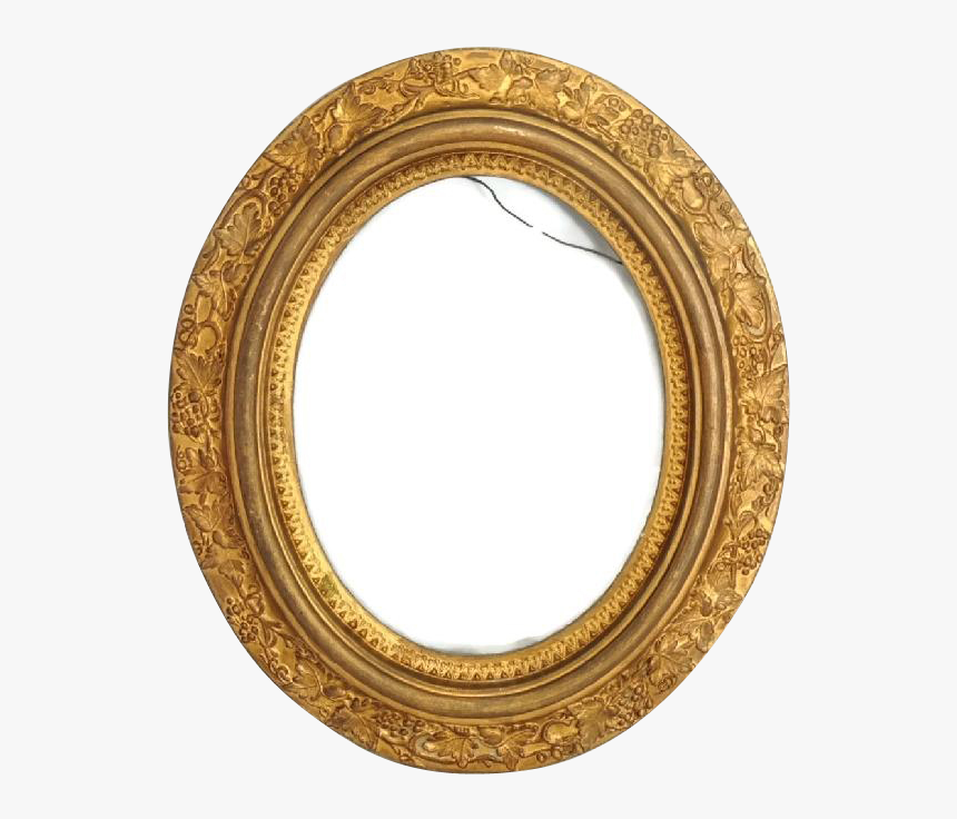 Victorian Oval Picture Frame Antique Gilded - Victorian Gold Picture Frames, HD Png Download
