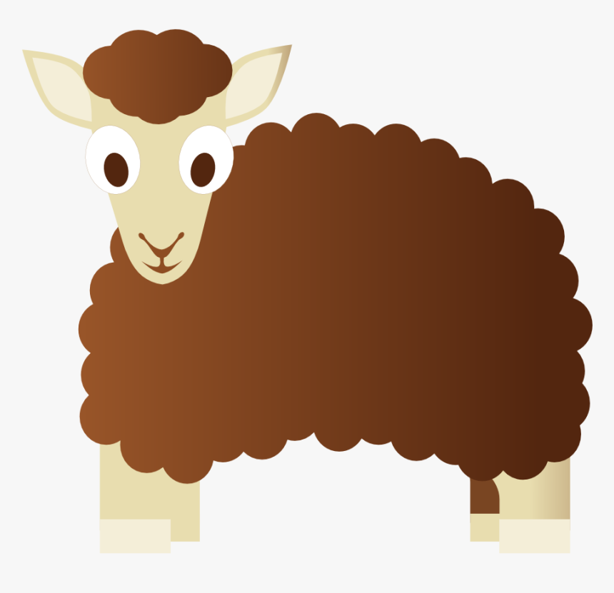 Download Free High Quality Sheep Png Transparent Images - Cartoon Pic Of A Brown Sheep, Png Download