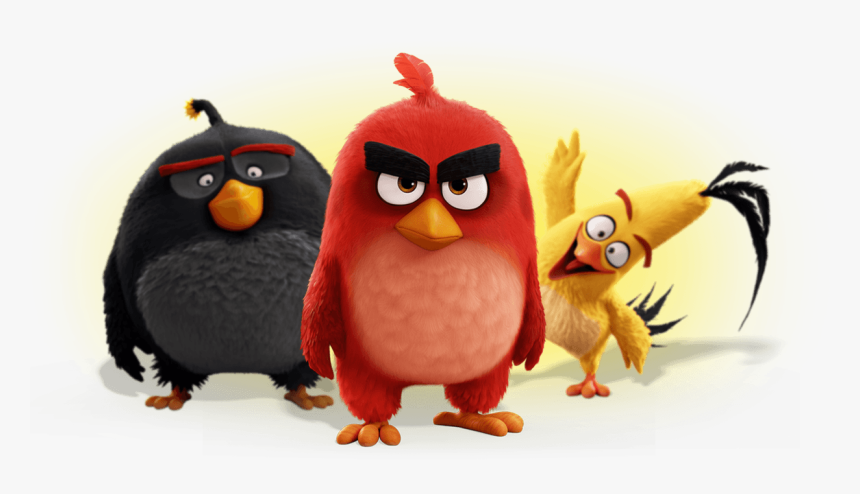 Angry Birds Movie Group Photo - Personajes De Angry Birds, HD Png Download