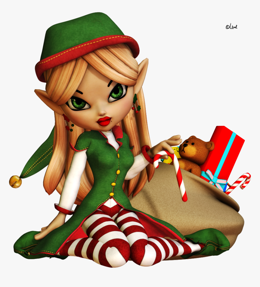 Male Elf Png Transparent Image - Transparent Christmas Elf Png, Png Download