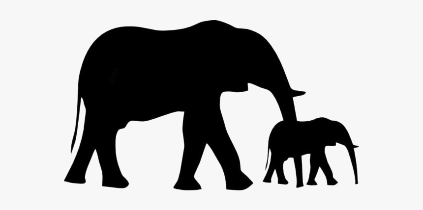 Mother And Baby Png Transparent Images - Alabama Elephant, Png Download