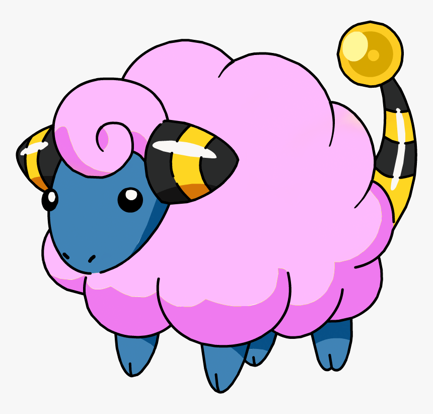 Cartoon,clip Character - Mareep Pokemon, HD Png Download