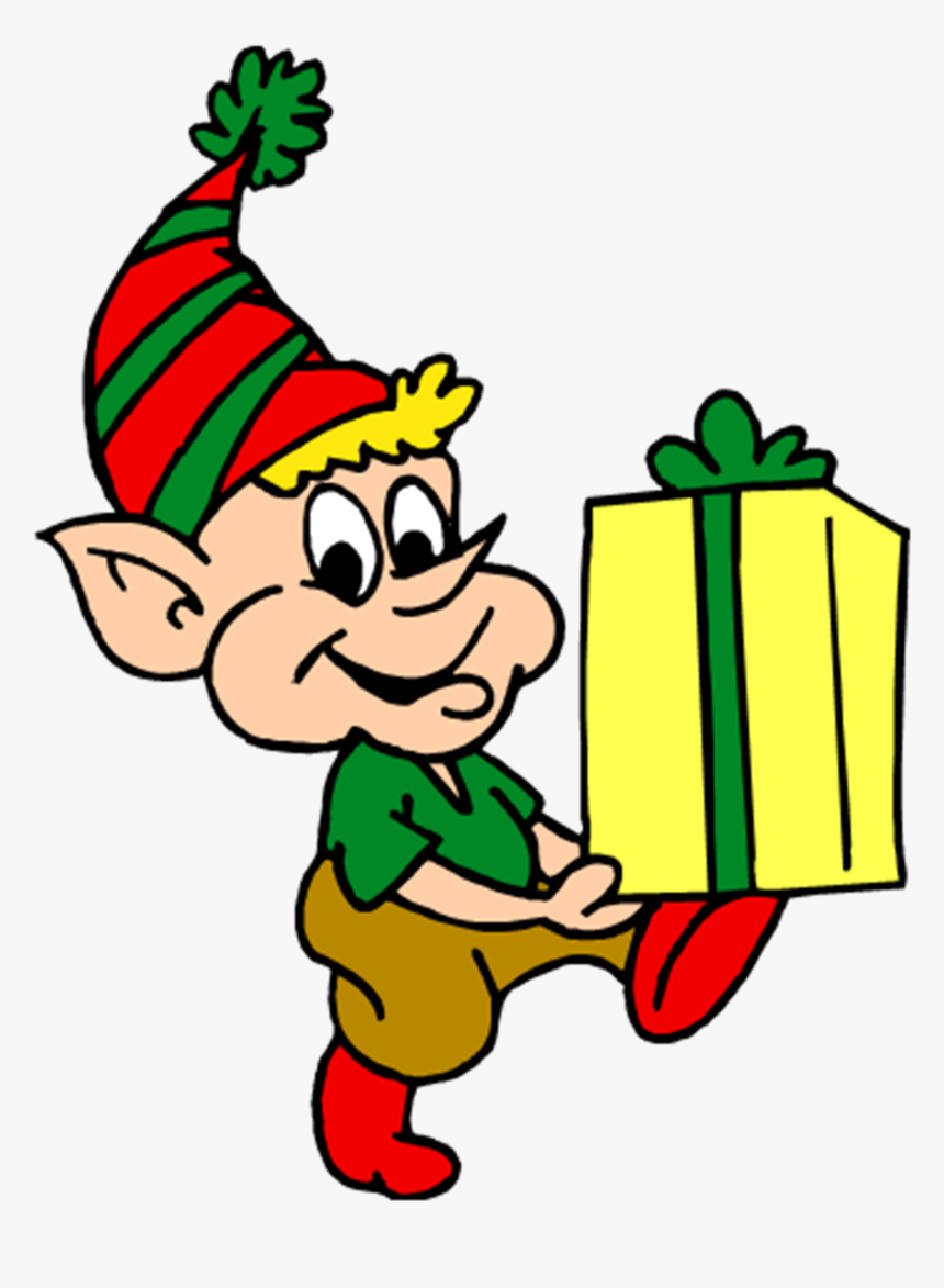 Santa Trusts Only One Elf To Deliver His Presents This - Holiday Box Tops, HD Png Download