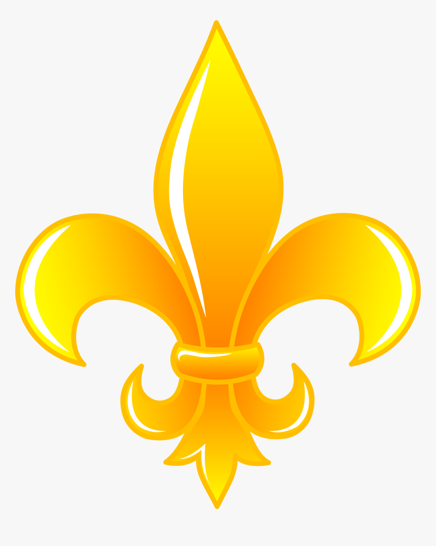 Shiny Golden Fleur De Lis - Fleur De Lys Royale, HD Png Download