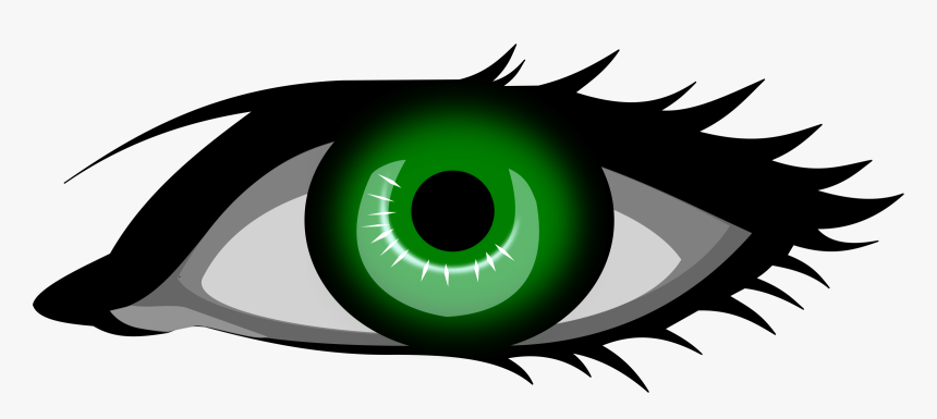Green Eye Clip Arts - Blue Eye Clip Art, HD Png Download