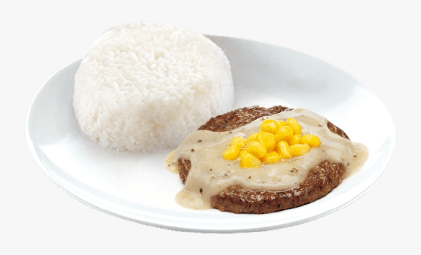 1pc Jollibee Pepper Cream Burger Steak - Jollibee Burger Steak Box Png, Transparent Png